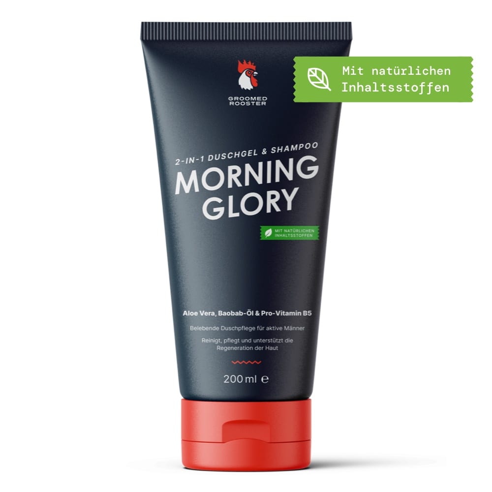 Morning Glory Natürliches 2-in-1 Duschgel & Shampoo 200ml